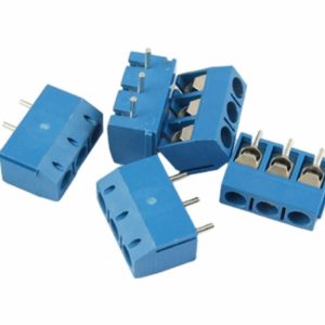 3way 5.08mm PCB mount Screw Terminals - Low Profile (Pack of 5)
