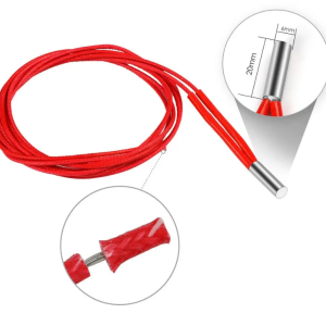 Heater Cartridge 24V 40W 6 x 20mm (1.5m)