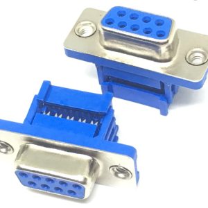 DB9 Female Ribbon Cable Connector