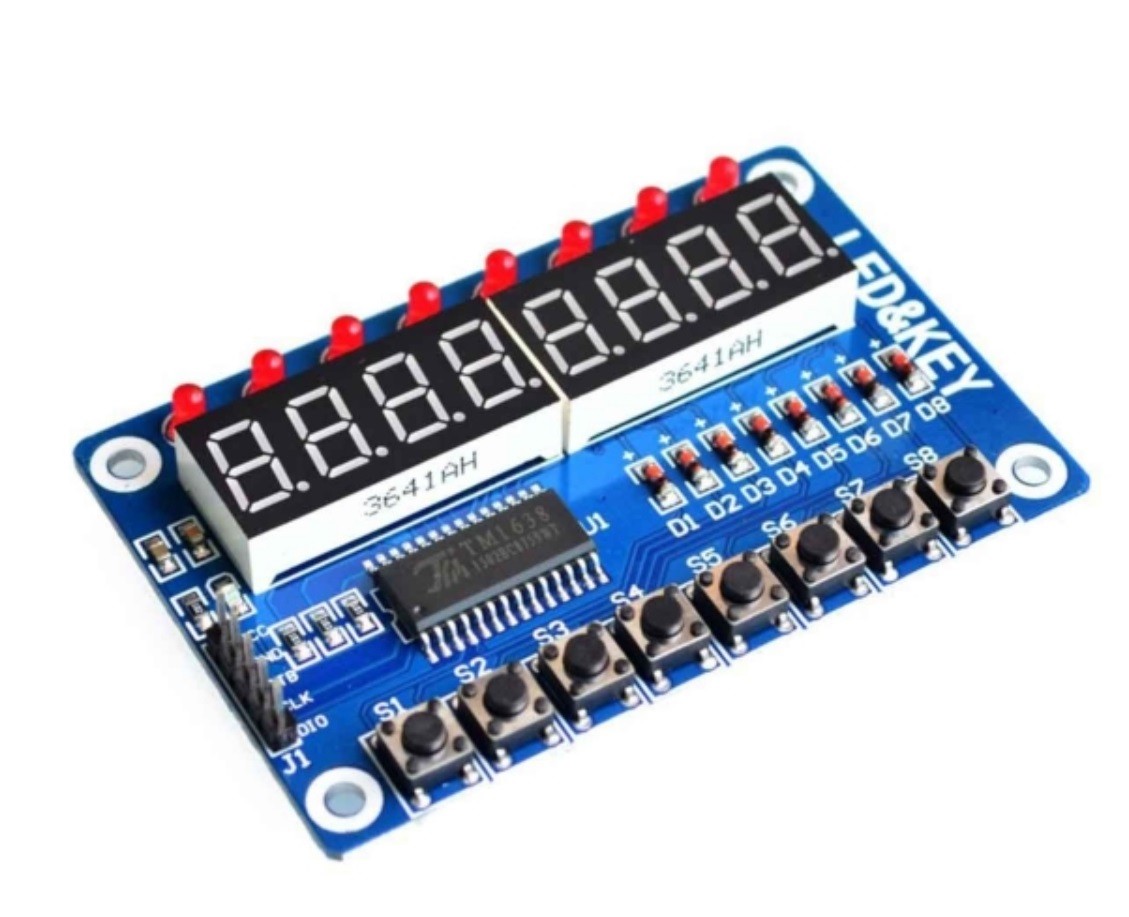 LED And Button Display Board