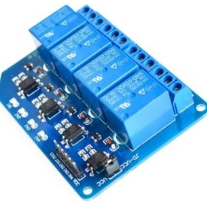 4 Channel 5V Relay Module - Optically Isolated Input