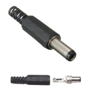 DC Power Male Plug 2.1mm x 5.5mm (pack of 2)