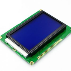 128x64 Graphic Display - White on Blue with back-light (5V)
