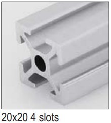 2020 PG20 T-Slot Aluminum Profile 2.8m