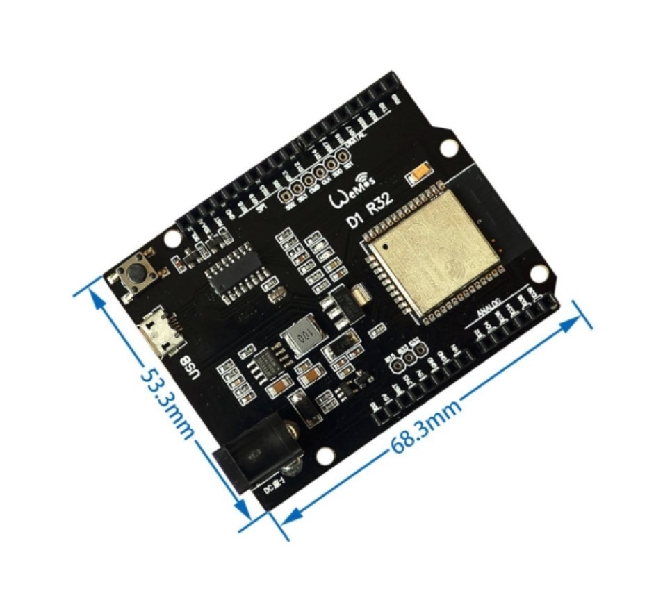 ESP32 WiFi + bluetooth Board in Arduino UNO form factor - Image 3