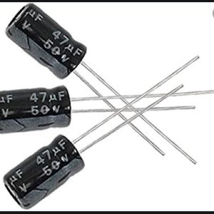 4,7uF 50V Electrolytic Capacitor (Pack of 5)