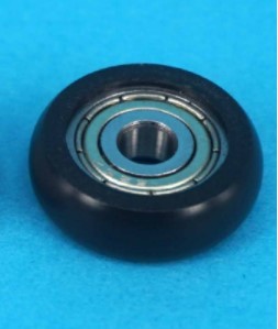 Nylon Edge Bearing Wheel 5x21.5x7mm