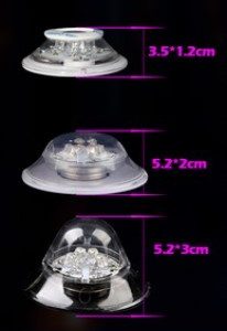 Bottle Base LEDs — Size: Large
