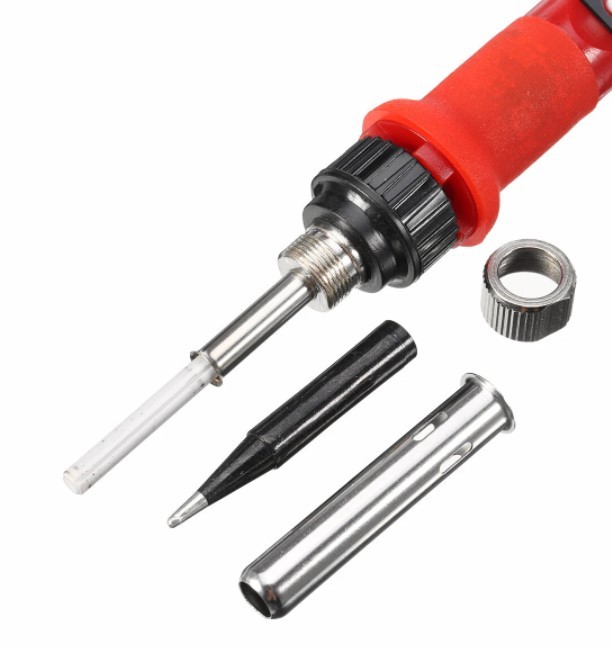 80W 220V Adjustable Temperature LCD Digital Soldering Iron - Image 3