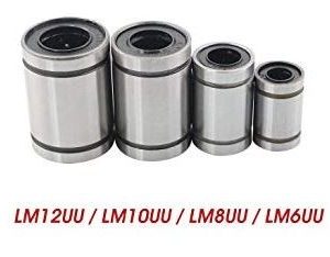LM8UU Linear Bearing 8X15 X24mm (Pack of 2)
