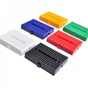 Mini Breadboard SYB-170 — Color: Yellow