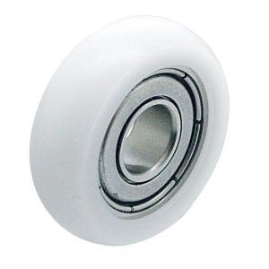 Nylon Edge Bearing Wheel 5x24x7mm