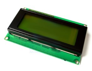 2004A LCD Yellow-Green Screen