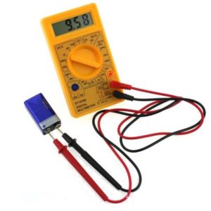 Handheld Digital Multimeter DT-830B (Yellow)
