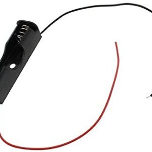 Single AA Battery Holder With Wires