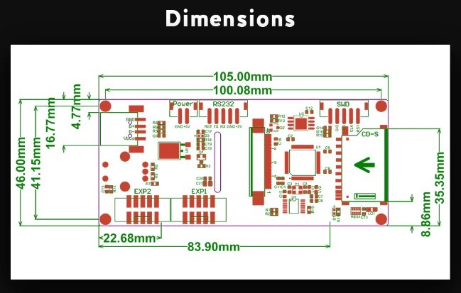 BTT TFT24 V1.1 LCD Touch Screen - Image 3