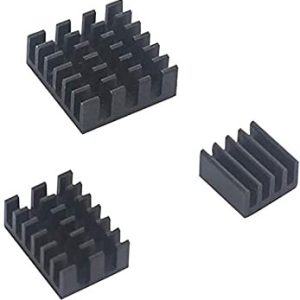 Raspberry Pi 4B 3pcs Heatsink (Black)