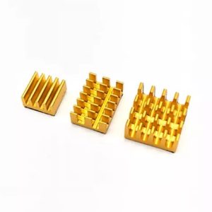 Raspberry Pi 4B 3pcs Heatsink (Gold)