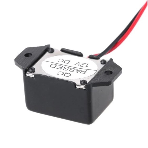 Mechanical 12VDC 75dB piezo buzzer - Image 2