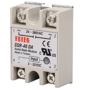 FQFER Solid State Relay 100A with safety Cover