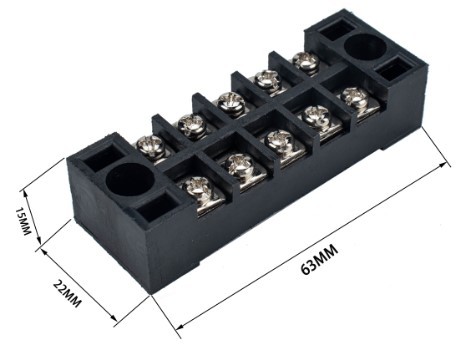 TB-1505 15A 5-way Iron Terminal Connector - Image 4