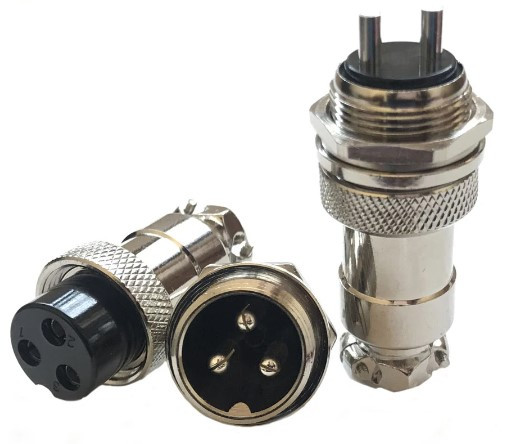 GX12 Aviation Connector - 3pin (Pair)