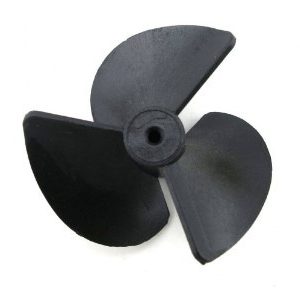 40mm Nylon Three-blade Propeller RC Boat Model Parts