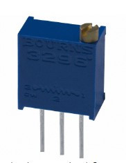 500 Ohms 1/2W Trimmer Potentiometer Top Adjustment - Image 2