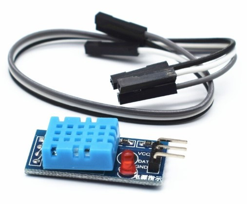 DHT11 Temp and Humidity sensor (with cable)