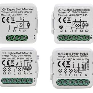 1 Channel 250W 16A Dual-control Wi-Fi Switch Module