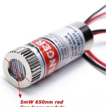 650nm 5mW Red Point Laser Module - Image 2