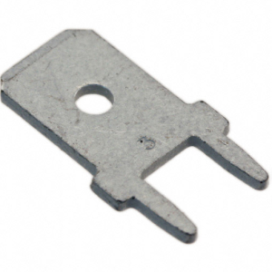 4.8mm or 6.3mm PCB Flat Terminal Connector (pack of 4) — Size: 4.8mm