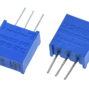 500k Ohms 1/2W Trimmer Potentiometer Top Adjustment