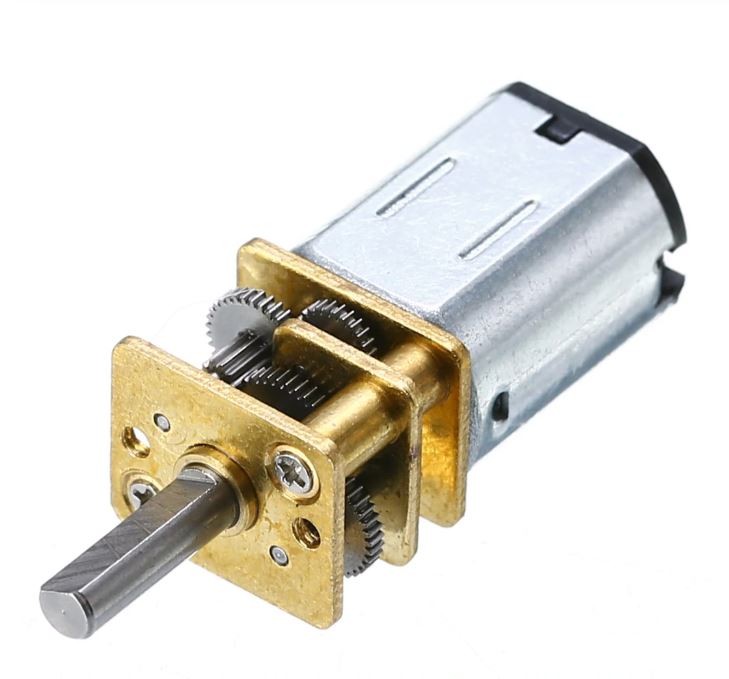 Micro Metal Geared Motor 100RPM --- 3V, 6V, or 12V - Image 2