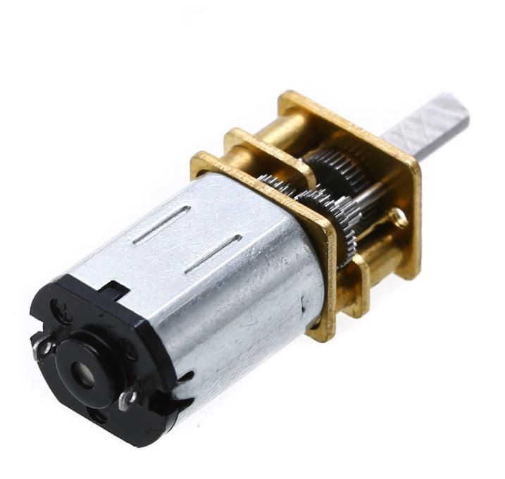 Micro Metal Geared Motor 100RPM --- 3V, 6V, or 12V - Image 3