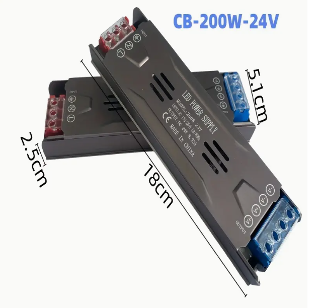 24VDC Power Supply - 200W - Image 2