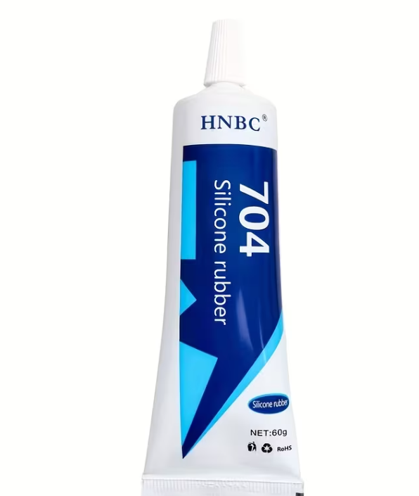 704 Silicone Rubber Gel (Black)