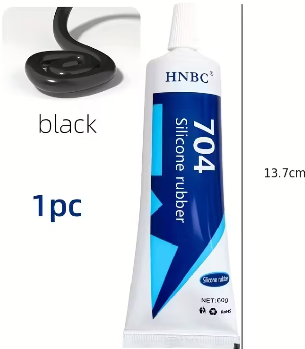 704 Silicone Rubber Gel (Black) - Image 2