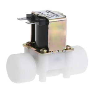 G1/2" DN15 Plastic Solenoid Valve 220VAC N.C.