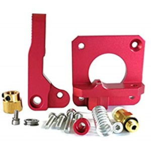 MK8CR10 Aluminum Extruder Kit - RED (Right Hand)