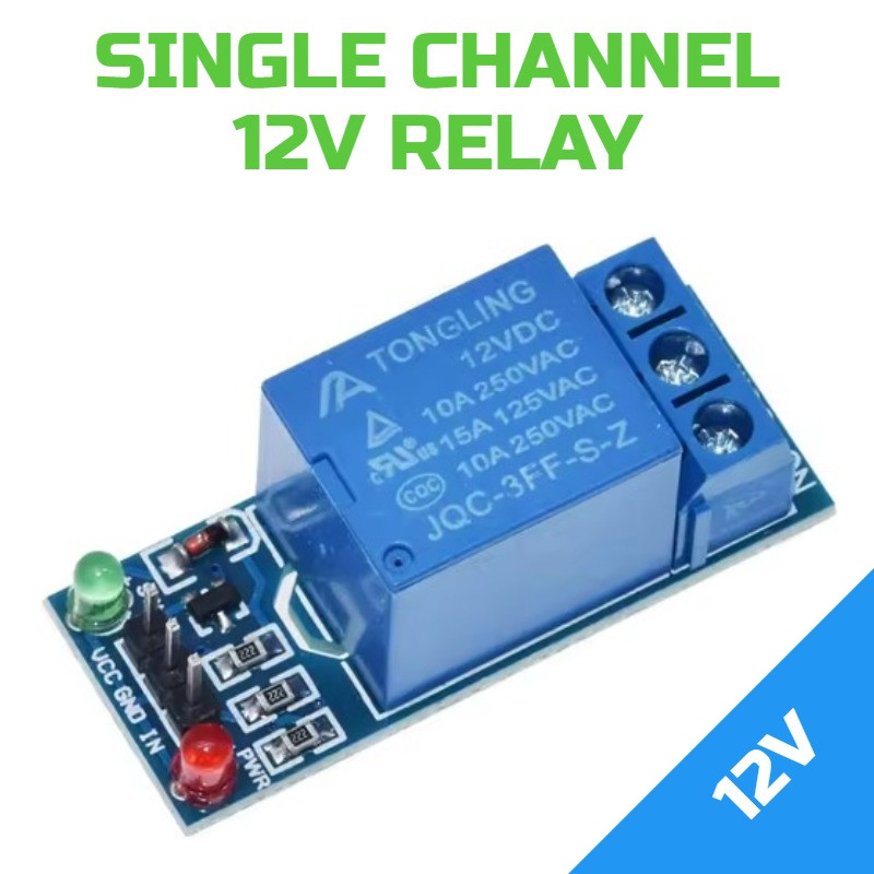 1 Channel Relay Module 12V 10A (High Level)