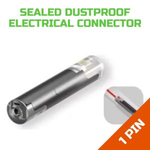1-pin Sealed Dustproof Electrical Connector (Pack of 6)
