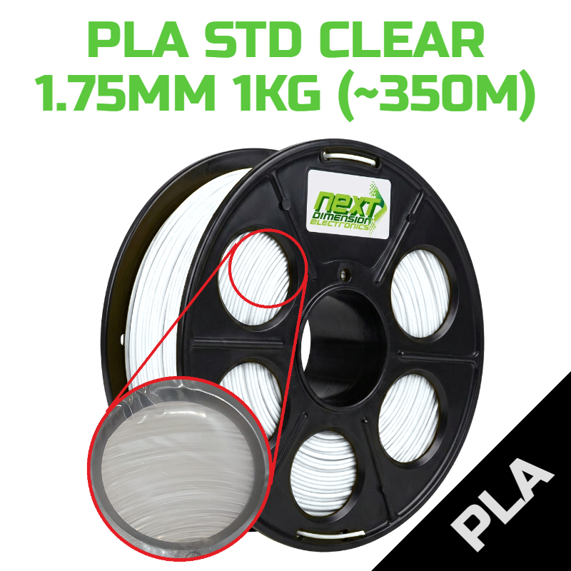 FIL X PLA Filament Standard - Clear 1.75mm (1kg)