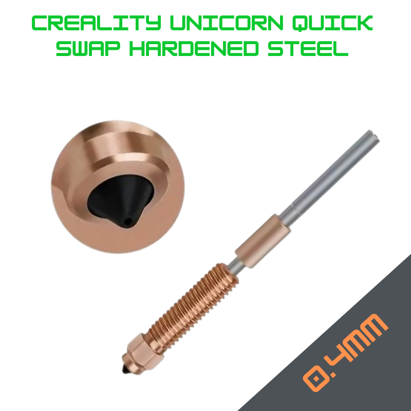 Creality K2 Unicorn Quick Swap 0.8mm Steel Nozzle