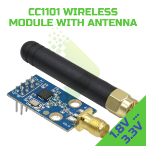 CC1101 Transceiver Module with SMA Antenna