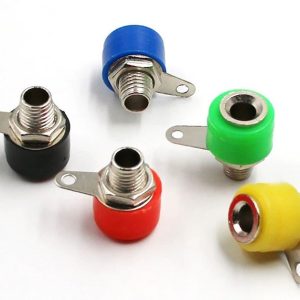 Banana plug Socket 4mm - various colours (Pack of 2) — Color: Yellow