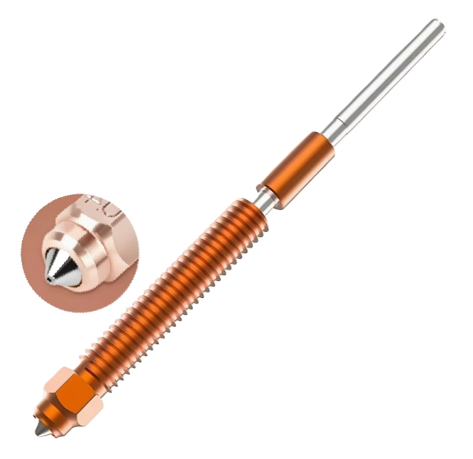 Creality K2 Unicorn Quick Swap 1.0mm Steel Nozzle - Image 2